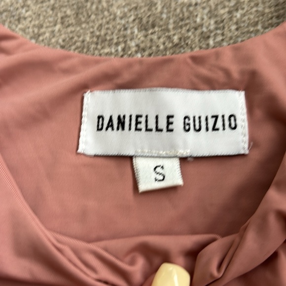 ✨DANIELLE GUIZIO Visions Bikini Top Color Blush Pink - Picture 3 of 6
